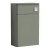 Nuie Core Back to Wall WC Toilet Unit 500mm Wide - Satin Green