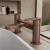 Nuie Cyprus Fluted Pillar Mounted Bath Filler Tap - Brushed Bronze | Thumbnail Image
