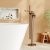 Nuie Cyprus Fluted Freestanding Bath Shower Mixer Tap with Shower Kit - Brushed Bronze | Thumbnail Image