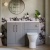 Deco 1100mm Combination Vanity Basin and Toilet Unit | Thumbnail Image