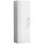 Nuie Deco Wall Hung 1-Door Tall Unit 400mm Wide - Satin White