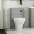 Deco 500mm Back-to-Wall WC Unit
