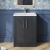 Deco 600mm 2-Door Floor Standing Vanity Unit