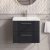 Deco 600mm 2-Drawer Wall Hung Vanity Unit | Thumbnail Image