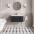 Nuie Deco Wall Hung 1-Drawer Vanity Unit with Basin-4 800mm Wide - Satin Anthracite | Thumbnail Image