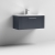 Nuie Deco Wall Hung 1-Drawer Vanity Unit with Basin-4 800mm Wide - Satin Anthracite