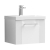 Nuie Deco Wall Hung 1-Drawer Vanity Unit with Basin-3 500mm Wide - Satin White