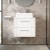 Deco 600mm 2-Drawer Wall Hung Vanity Unit with Countertop | Thumbnail Image