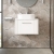 Deco 600mm 1-Drawer Wall Hung Vanity Unit with Countertop | Thumbnail Image