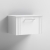Deco 600mm 1-Drawer Wall Hung Vanity Unit with Countertop