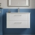 Nuie Deco Wall Hung 2-Drawer Vanity Unit with Basin-4 800mm Wide - Satin White