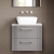Deco 600mm 2-Drawer Wall Hung Vanity Unit with Countertop | Thumbnail Image