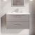 Deco 800mm 2-Drawer Wall Hung Vanity Unit | Thumbnail Image
