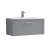 Nuie Deco Wall Hung 1-Drawer Vanity Unit with Basin-4 800mm Wide - Satin Grey