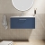 Nuie Deco Wall Hung 1-Drawer Vanity Unit with Basin-2 800mm Wide - Satin Blue | Thumbnail Image