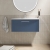 Nuie Deco Wall Hung 1-Drawer Vanity Unit with Basin-4 800mm Wide - Satin Blue | Thumbnail Image