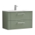 Nuie Deco Wall Hung 2-Drawer Vanity Unit with Basin-2 800mm Wide - Satin Green
