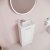 Nuie Deco Compact Floor Standing 1-Door Vanity Unit with Basin 400mm Wide - Satin White | Thumbnail Image