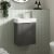 Deco Compact 400mm 1-Door Wall Hung Vanity Unit