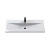 Nuie Eden Floor Standing 3-Door Vanity Unit and Basin-1 Gloss White - 1000mm Wide