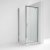 Nuie Ella Pivot Shower Enclosure 800mm x 800mm with Tray - 5mm Glass