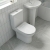 Nuie Freya Complete Bathroom Suite with B-Shaped Shower Bath 1700mm - Left Handed | Thumbnail Image