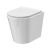 Nuie Fenton Round Rimless Back to Wall Toilet - Soft Close Seat