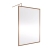 Nuie Full Outer Frame Brushed Bronze 1850mm Wet Room Glass Shower Screen | Thumbnail Image