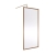 Nuie Full Outer Framed Wetroom Screen 900mm W x 1850mm H with Support Bar 8mm Glass - Brushed Bronze | Thumbnail Image