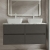 Havana Twin 1200mm 4-Drawer Wall Hung Vanity Unit with Countertop