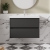 Havana Wall Hung 2-Drawer Vanity Unit with Basin 3 800mm Wide - Graphite Grey | Thumbnail Image