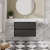 Havana Wall Hung 2-Drawer Vanity Unit with Basin 3 800mm Wide - Graphite Grey | Thumbnail Image