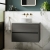 Havana 800mm 2-Drawer Wall Hung Vanity Unit with Countertop