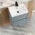 Havana Wall Hung 2-Drawer Vanity Unit with Basin 1 500mm Wide - Coastal Grey | Thumbnail Image