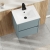Havana Wall Hung 2-Drawer Vanity Unit with Basin 2 500mm Wide - Coastal Grey | Thumbnail Image