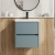 Havana Wall Hung 2-Drawer Vanity Unit with Basin 3 500mm Wide - Coastal Grey | Thumbnail Image