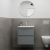 Havana Wall Hung 2-Drawer Vanity Unit with Basin 4 500mm Wide - Coastal Grey