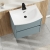Havana Wall Hung 2-Drawer Vanity Unit with Basin 4 600mm Wide - Coastal Grey