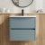 Havana Wall Hung 2-Drawer Vanity Unit with Basin 4 600mm Wide - Coastal Grey