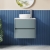 Havana 600mm 2-Drawer Wall Hung Vanity Unit with Countertop | Thumbnail Image
