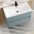 Havana Wall Hung 2-Drawer Vanity Unit with Basin 1 800mm Wide - Coastal Grey | Thumbnail Image