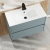Havana Wall Hung 2-Drawer Vanity Unit with Basin 2 800mm Wide - Coastal Grey | Thumbnail Image