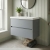 Havana Wall Hung 2-Drawer Vanity Unit with Basin 3 800mm Wide - Coastal Grey