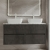 Havana Twin 1200mm 4-Drawer Wall Hung Vanity Unit with Countertop