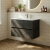 Havana Wall Hung 2-Drawer Vanity Unit with Basin 2 800mm Wide - Metallic Slate