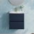 Havana Wall Hung 2-Drawer Vanity Unit with Basin 4 500mm Wide - Midnight Blue | Thumbnail Image