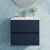 Havana Wall Hung 2-Drawer Vanity Unit with Basin 2 600mm Wide - Midnight Blue | Thumbnail Image