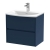 Havana Wall Hung 2-Drawer Vanity Unit with Basin 4 600mm Wide - Midnight Blue | Thumbnail Image