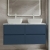 Havana Twin 1200mm 4-Drawer Wall Hung Vanity Unit with Countertop