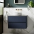 Havana 800mm 2-Drawer Wall Hung Vanity Unit with Countertop